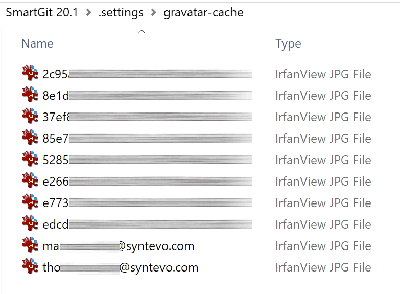 The gravatar cache can be used to work indepdendent of gravatar.com.