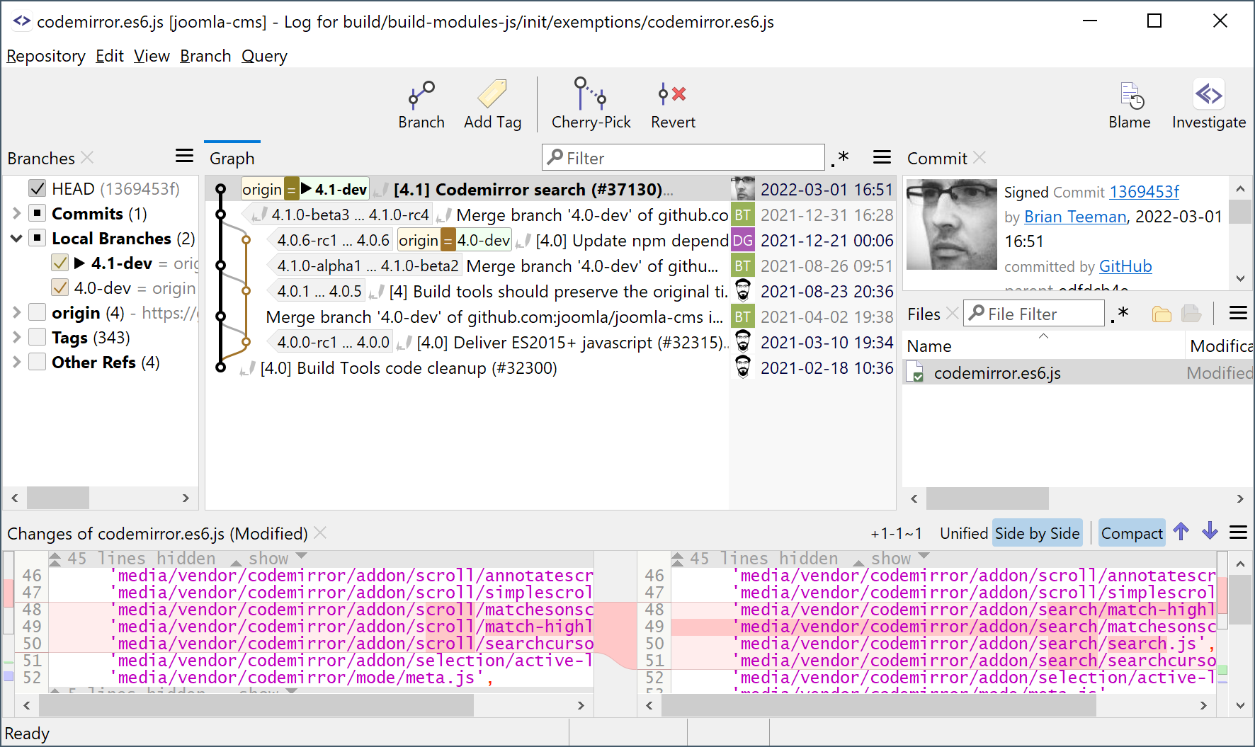 The file log has been cleaned up.