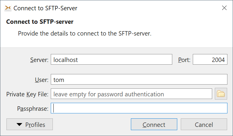 SFTP-Support